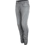 Reduzierte Hellgraue Slim Fit Jeans aus Baumwolle für Damen Größe XS 