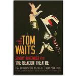 GNKIO Tom Waits Hd Poster Poster Dekorative Malere