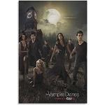 Moderne Vampire Diaries Poster mit Halloween-Motiv 30x45 