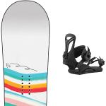 GNU B Nice - Snowboard-Set - Weiß/Mehrfarben - EU 148