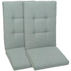 Top Auflagen für Hochlehner Sessel hoch 119 x 48 x 4 cm Carla 50318-710 in grau 