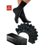 Basicsocken GO IN "mit Baumwolle und Komfortbund, ohne drückende Naht" schwarz (20 x schwarz) Damen Socken Homewear Bestseller