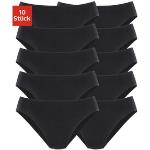Schwarze Petite Fleur Nachhaltige Bikinihosen & Bikinislips für Damen Größe XL Petite 10-teilig 