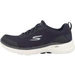 Blaue Skechers Go Walk 6 Slip-on Sneaker ohne Verschluss für Herren Größe 40 