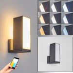 Anthrazitfarbene hofstein Außenleuchten & Außenlampen aus Metall smart home 