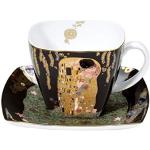 Bunte Jugendstil Gustav Klimt Kaffeetassen aus Porzellan 