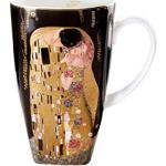 Bunte Jugendstil Gustav Klimt Kaffeetassen aus Porzellan spülmaschinenfest 1-teilig 