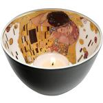 Jugendstil Goebel Artis Orbis Gustav Klimt Teelichthalter aus Porzellan 