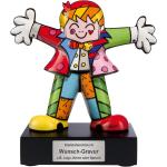 Goebel Porzellan-Figur mit Gravur, Romero Britto Hug Too 15,5cm, personalisiert