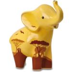 Gelbe 16 cm Goebel Elephant de luxe Elefanten Figuren 