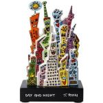 Sammelfigur GOEBEL "Rizzi" Dekofiguren bunt Figuren Skulpturen Pop Art, Porzellan, James Rizzi - Day and Night