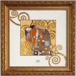 Goldene Jugendstil Gustav Klimt Bilder & Wandbilder aus Porzellan 