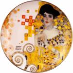 Goldene Goebel Artis Orbis Gustav Klimt Wandteller aus Porzellan 