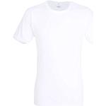 Weiße Halblangärmelige Götzburg Feinripp-Unterhemden maschinenwaschbar für Herren Größe L 