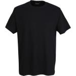 Schwarze Unifarbene Kurzärmelige Götzburg T-Shirts aus Jersey für Herren Größe 6 XL 2-teilig 
