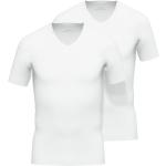 Weiße Unifarbene Götzburg T-Shirts aus Baumwolle für Herren 2-teilig 