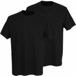 Schwarze Unifarbene Götzburg T-Shirts aus Baumwolle für Herren 2-teilig 