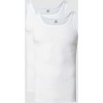 Weiße Götzburg Herrenträgerhemden & Herrenachselhemden aus Baumwolle Größe M 2-teilig für den für den Sommer 