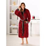 Rote Gözze Damenbademäntel & Damensaunamäntel aus Polyester maschinenwaschbar Größe XL 