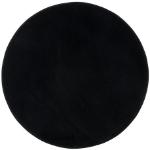Gözze Badteppich rund, Farbe: schwarz