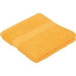Gelbe Unifarbene Gözze New York Handtücher Sets strukturiert aus Baumwolle trocknergeeignet 