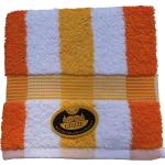 Orange Gözze New York Handtücher Sets aus Baumwolle trocknergeeignet 