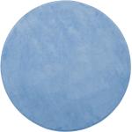 Blaue Gözze Rio Runde Runde Badteppiche 110 cm aus Polyester maschinenwaschbar 