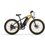 GOGOBEST E-Bike »GF600 26-Zoll Fettreifen-Elektro-Mountainbike 7 Gang 1000W«, 1000,00 W, black-yellow