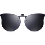 Schwarze Retro Sonnenbrillen für Damen 