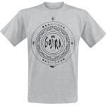 Gojira T-Shirt - Moon Phases - S bis XL - für Männer - Größe S - grau meliert - Lizenziertes Merchandise