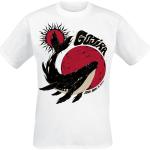 Gojira T-Shirt - Whale Sun Moon - M bis XXL - für Männer - Größe L - weiß - Lizenziertes Merchandise