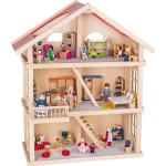 Beige Goki Puppenhäuser aus Holz aus Holz für 3 - 5 Jahre 