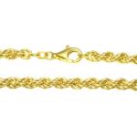 Goldene Juwelier Harnisch Goldketten aus Gold 14 Karat 
