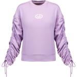 Reduzierte Violette Elegante Goldbergh Stehkragen Damensweatshirts Metallic Größe L 