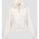 Weiße Wasserdichte Goldbergh Mini Kurzjacken & Cropped-Jackets mit Reißverschluss aus Polyamid mit Kapuze für Damen Größe S für den für den Herbst 