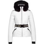 Goldbergh - Isolierende Skijacke - Hida Faux Fur White für Damen - Größe 36 HO - Weiß