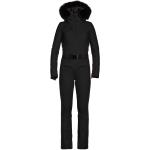 Goldbergh - Skianzug aus Softshell - Parry Faux Fur Black für Damen aus Softshell - Größe 36 HO - schwarz