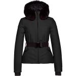 Goldbergh - Softshell-Skijacke - Hida Faux Border Ski Jacket Black für Damen - Größe 36 HO - schwarz