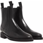 Reduzierte Schwarze GOLDEN GOOSE Ankle Boots & Klassische Stiefeletten aus Leder für Damen Größe 39 