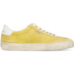 Golden Goose, Gelbe Wildleder-Sneaker für Männer Yellow, Herren, Größe: 44 EU