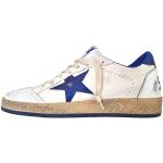 Golden Goose Vintage Ball Star 10327 Herren-Sneakers, Weiß/Blau, White Bluette, 39 EU
