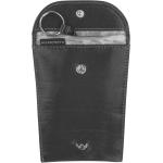 Schwarze Golden Head Colorado Herrenschlüsseletuis & Herrenschlüsseltaschen mit Riemchen aus Leder mit RFID-Schutz 