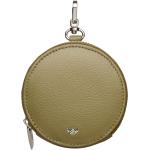 Olivgrüne Elegante Golden Head Herrenschlüsseletuis & Herrenschlüsseltaschen aus Leder mit RFID-Schutz 