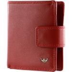 Golden Head Polo Petite Billfold Coin Wallet with Snap Closure red (1435-50)