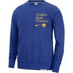 Blaue Nike Dri-Fit Golden State Warriors Herrensweatshirts 