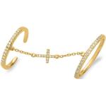 Goldene UNIQUE Knuckle Ringe aus vergoldet für Damen 