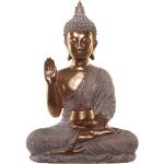 Goldener und weisser Thai Buddha mit Bettelschale