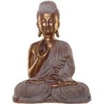 Goldener und weisser Thai Buddha - Spirituell