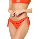 Orange Unifarbene Bikinihosen & Bikinislips für Damen Größe M für den für den Winter 