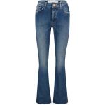 Goldgarn Denim Damen Jeans LINDENHOF I FLARE 7/8-Länge, blue, Gr. 28
